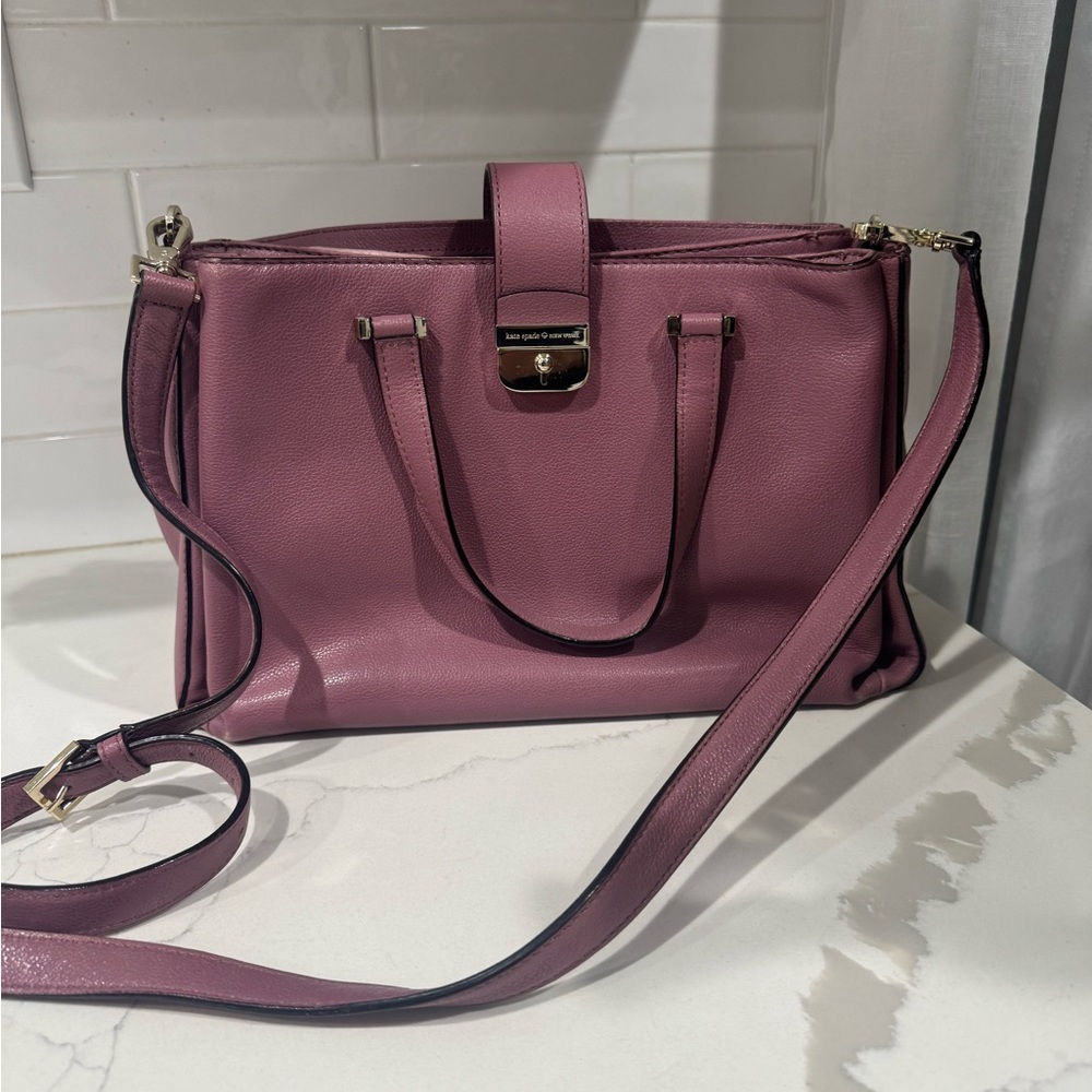 Kate Spade Mauve Pink Cross Body Purse